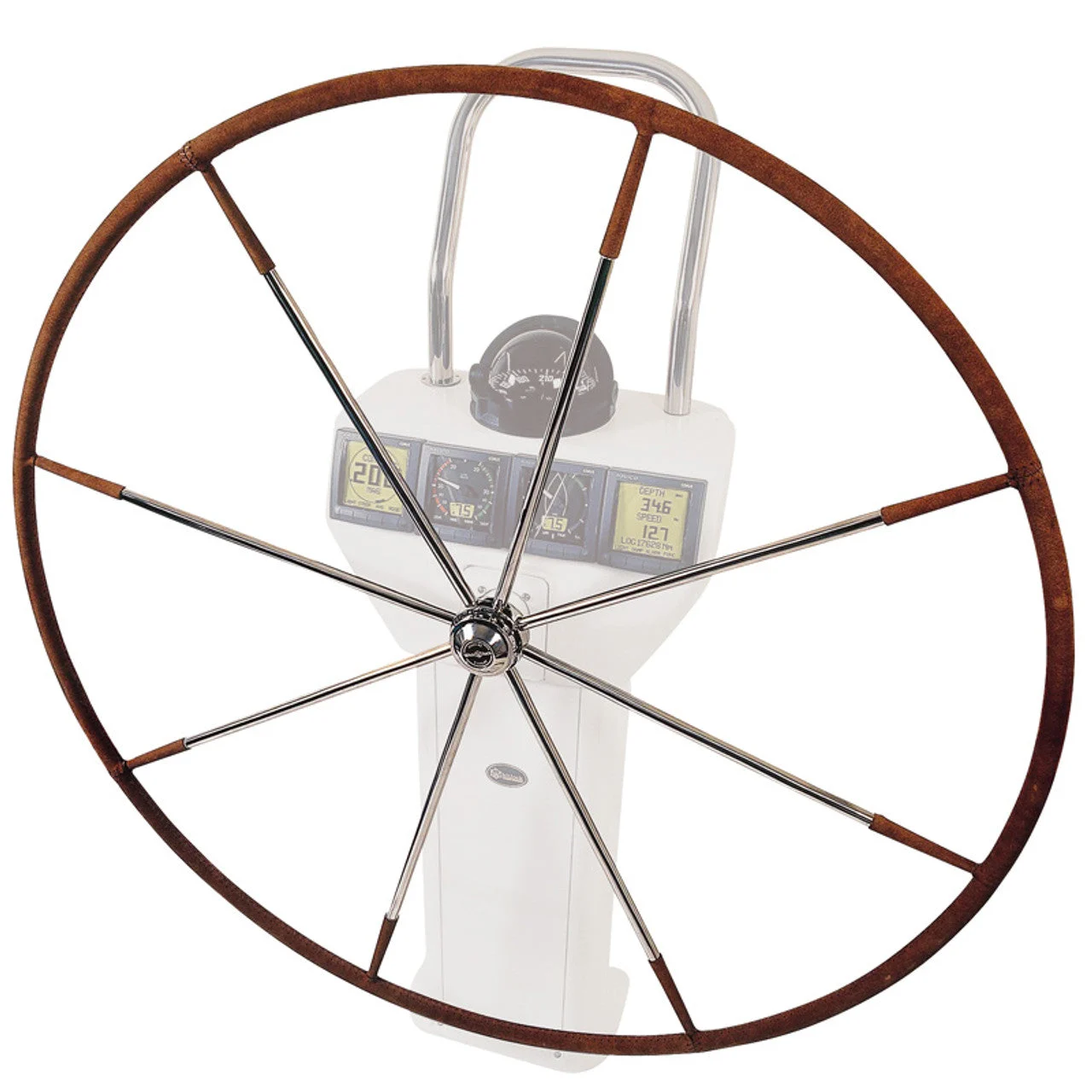 Lewmar Dished 8 Spoke Hide Cover 48"
