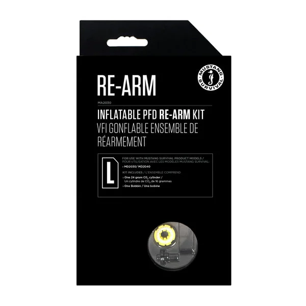 Mustang Survival Re-Arm Kit L - 24g Auto/Manual Threaded Cylinder