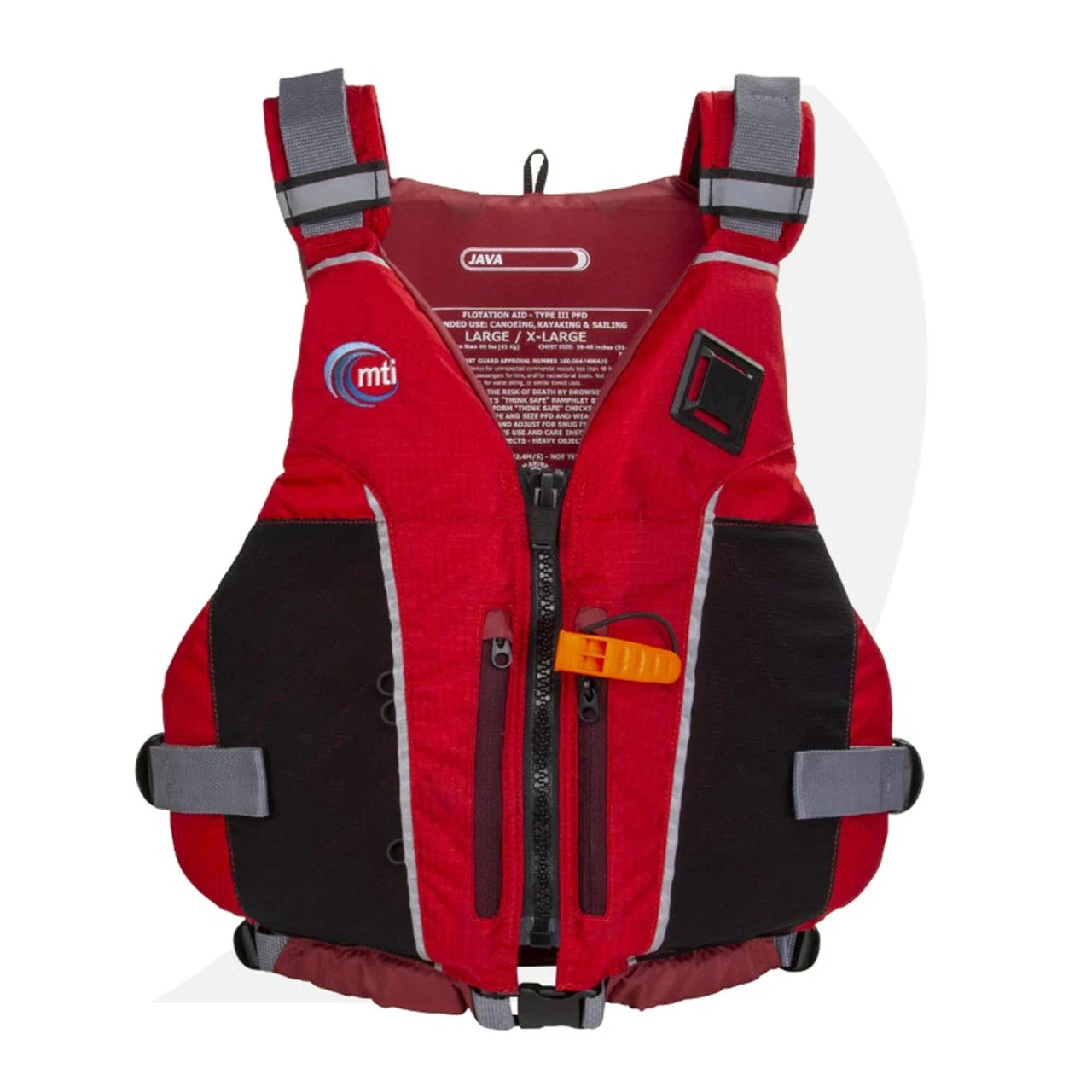 MTI Lifejacket Java, Red/Russet