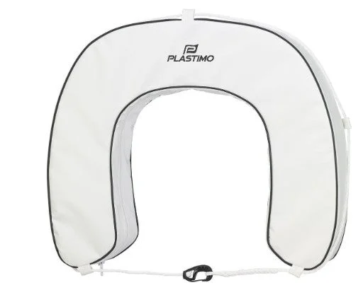 Plastimo Horseshoe Buoy Set with White Removable Cover