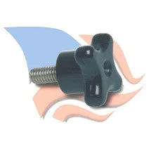 Beckson Knob 5/16"X1/2" Male Black