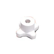 Beckson Knob Assem 1/4x20 White
