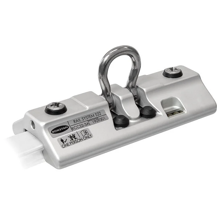 Ronstan Series 22 Safety Rail Car, Silver