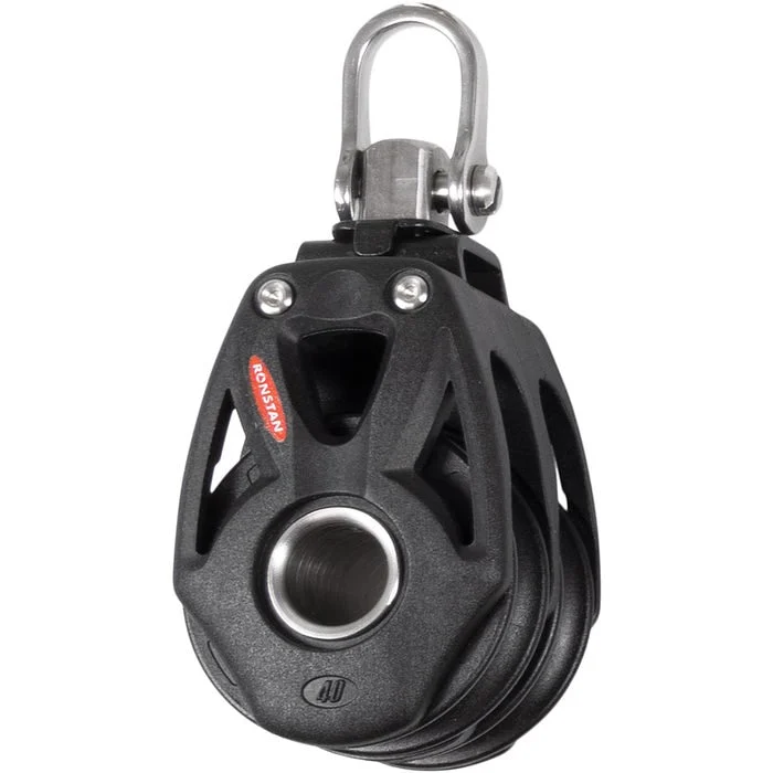 Ronstan Series 40 Ball Bearing Orbit Block, Double, Shackle Head