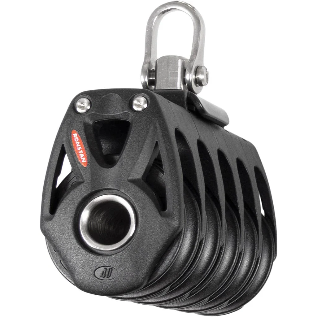 Ronstan Series 40 Ball Bearing Orbit Block Quad Shackle Head