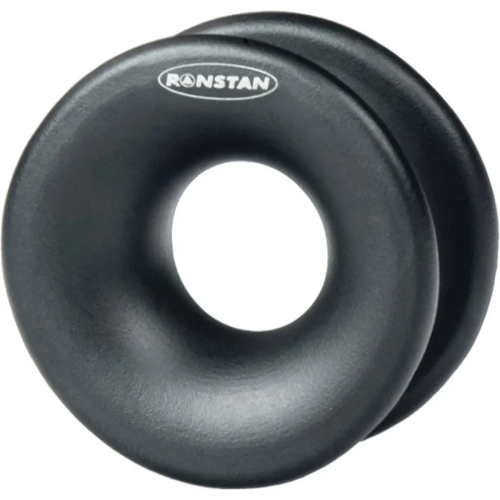 Ronstan RopeGlide Ring Black Alloy 8mm ID