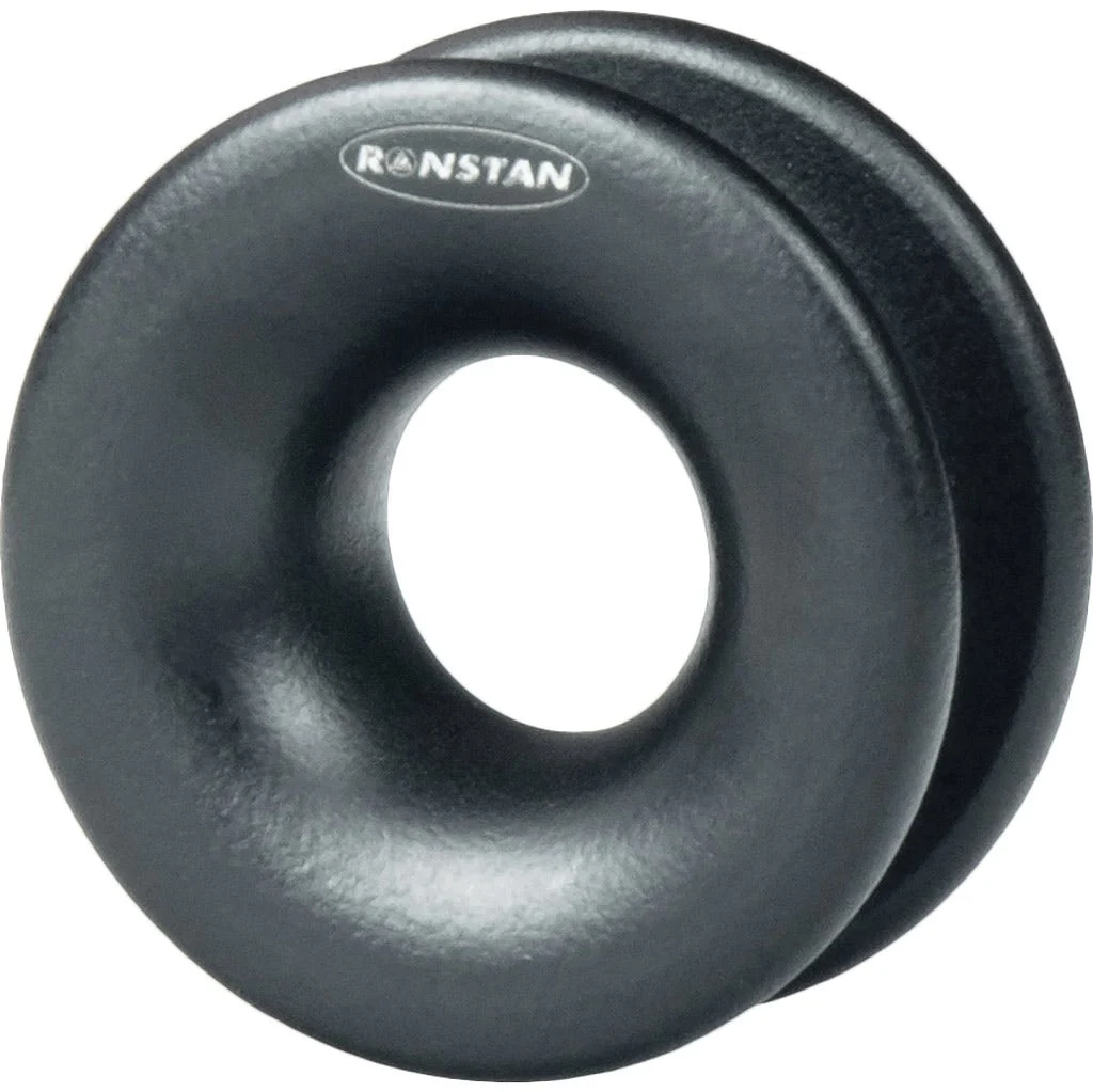 Ronstan RopeGlide Ring Black Alloy 11mm ID