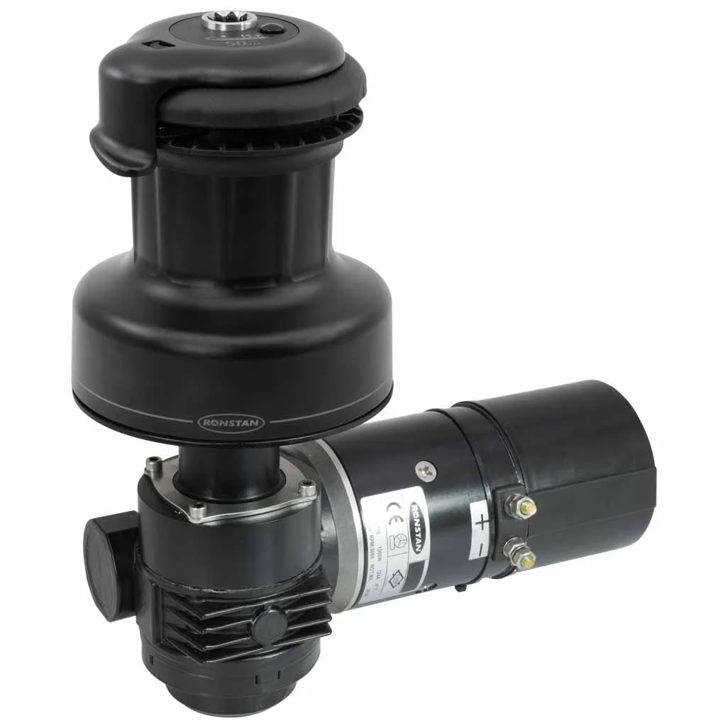 Ronstan 50QT Orbit Winch - 3-Speed, QuickTrim, E2+ 12V
