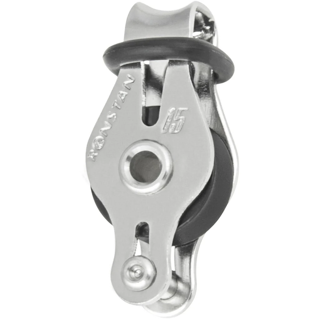 Ronstan Series 15 Ball Bearing Block with Loop Top and Becket
