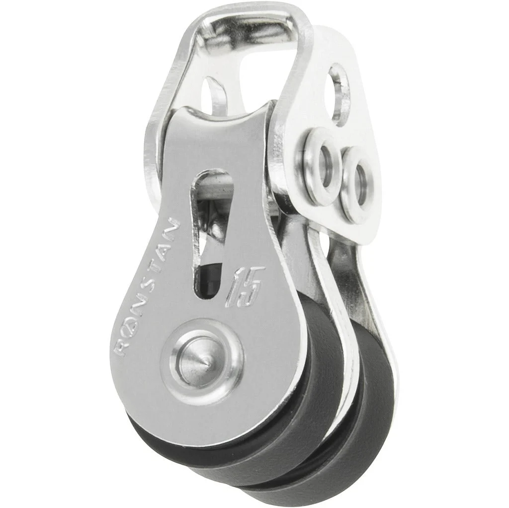 Ronstan Series 15 Ball Bearing Double Block with Loop Top