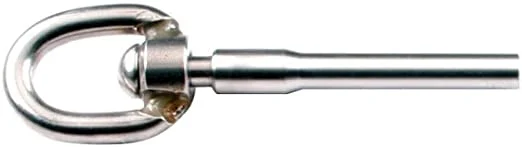 Johnson Marine Swivel Single Gate Eye 3/16 Hand Crimp