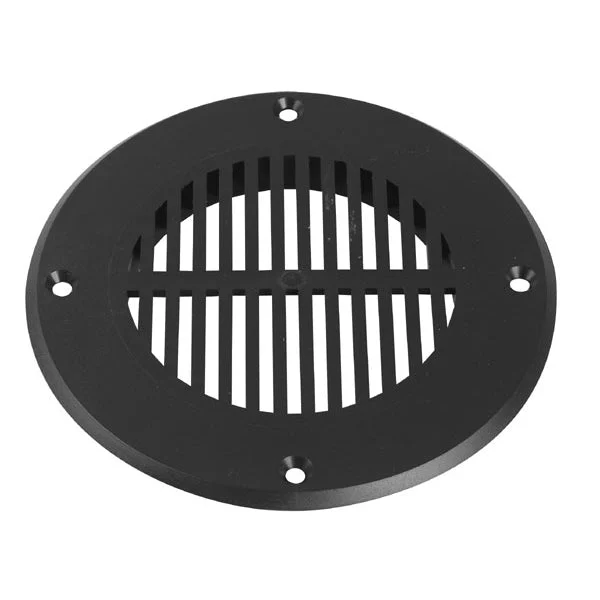 Beckson Drain Vent 4" Black