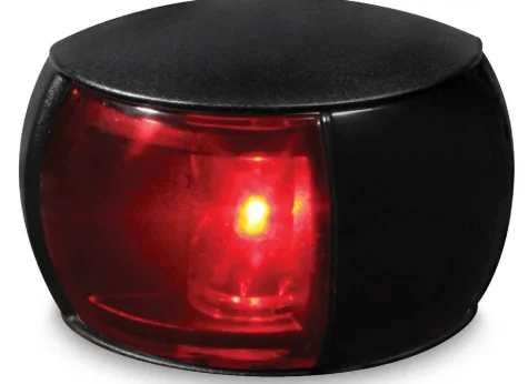 Hella NaviLED Compact 2 NM Port Navigation Light 120mm Blk