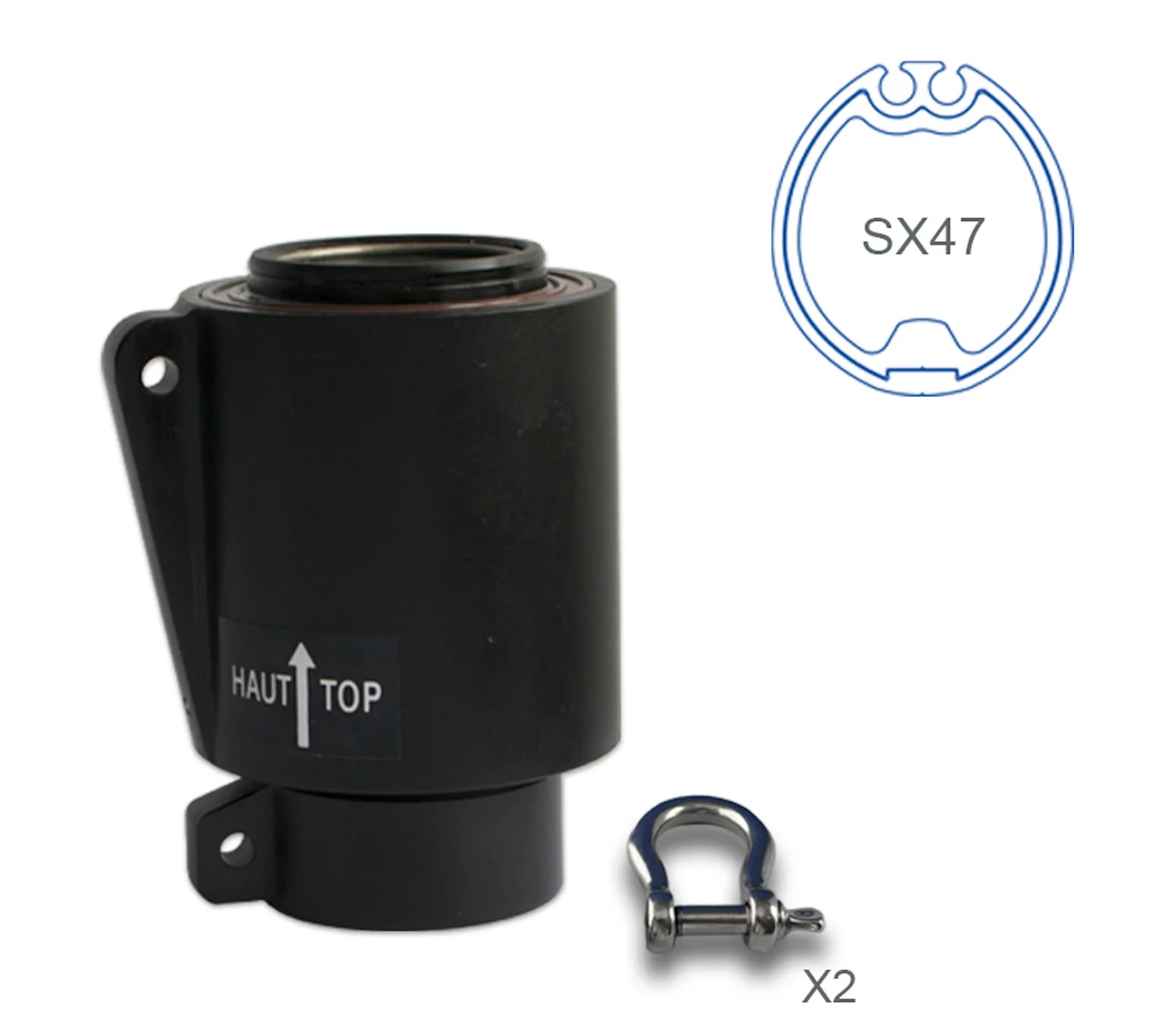 Top swivel C47 (SX47 foil section)