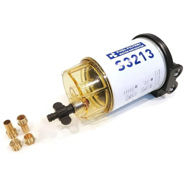 WATER/FUEL SEPARATOR FILTER KIT W/ AQUAVUE BOWL
