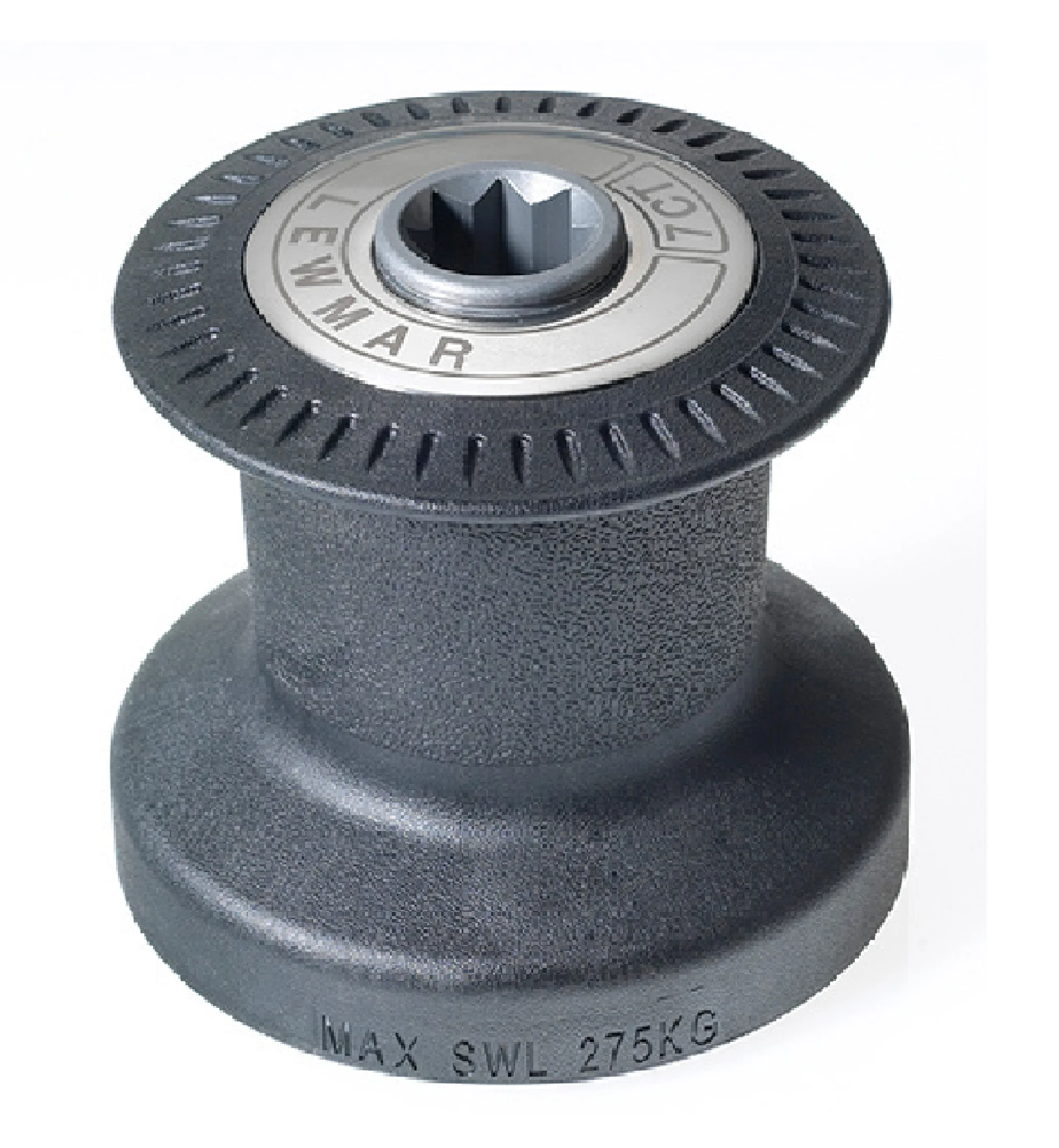 LEWMAR #6 One-Speed Aluminum Non-Self-Tailing Winch, 49006010