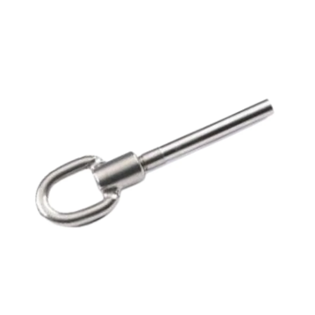 Johnson Hand-Crimp Lifeline Gate Eye - Threaded - Single, 705521