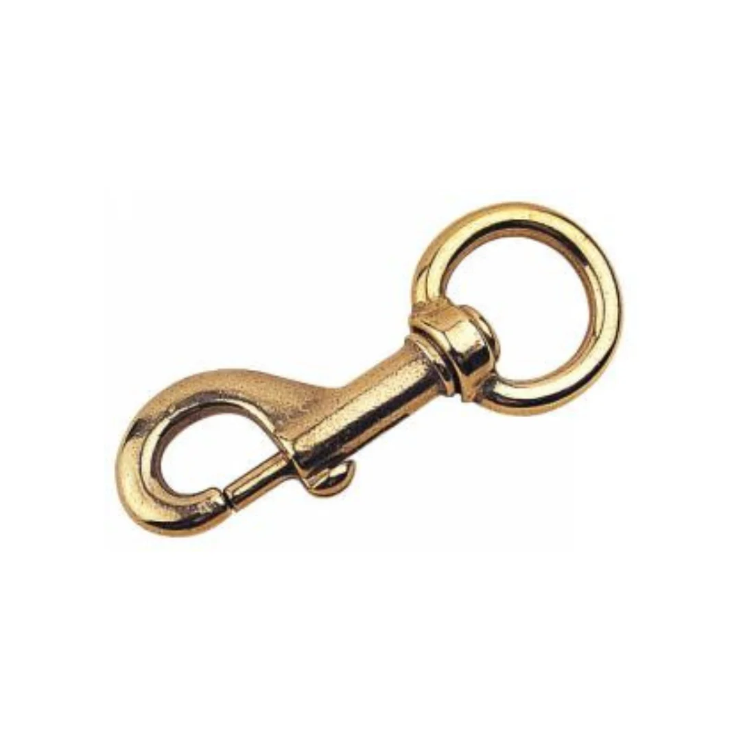 Sea-Dog Swivel Eye Bolt Snap - Round Eye - Bronze, 37370