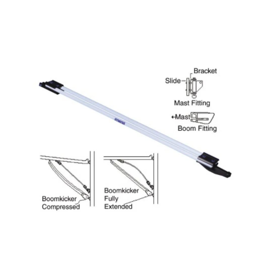 "Boomkicker" Boom Support For 25-27 Ft Boat, K0800