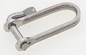 Viadana Key Pin Stamped Shackle 5mm, 27.25