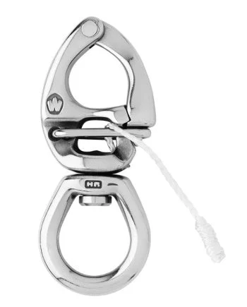 Wichard Quick-Release Snap Shackle - Large Bail - Stainless Steel, 216403