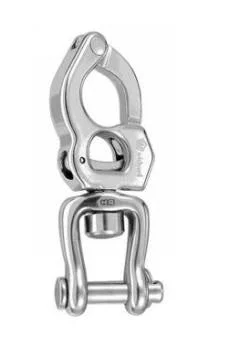 Wichard Trigger Snap Shackle with Swivel Shackle - Stainless Steel, 216405