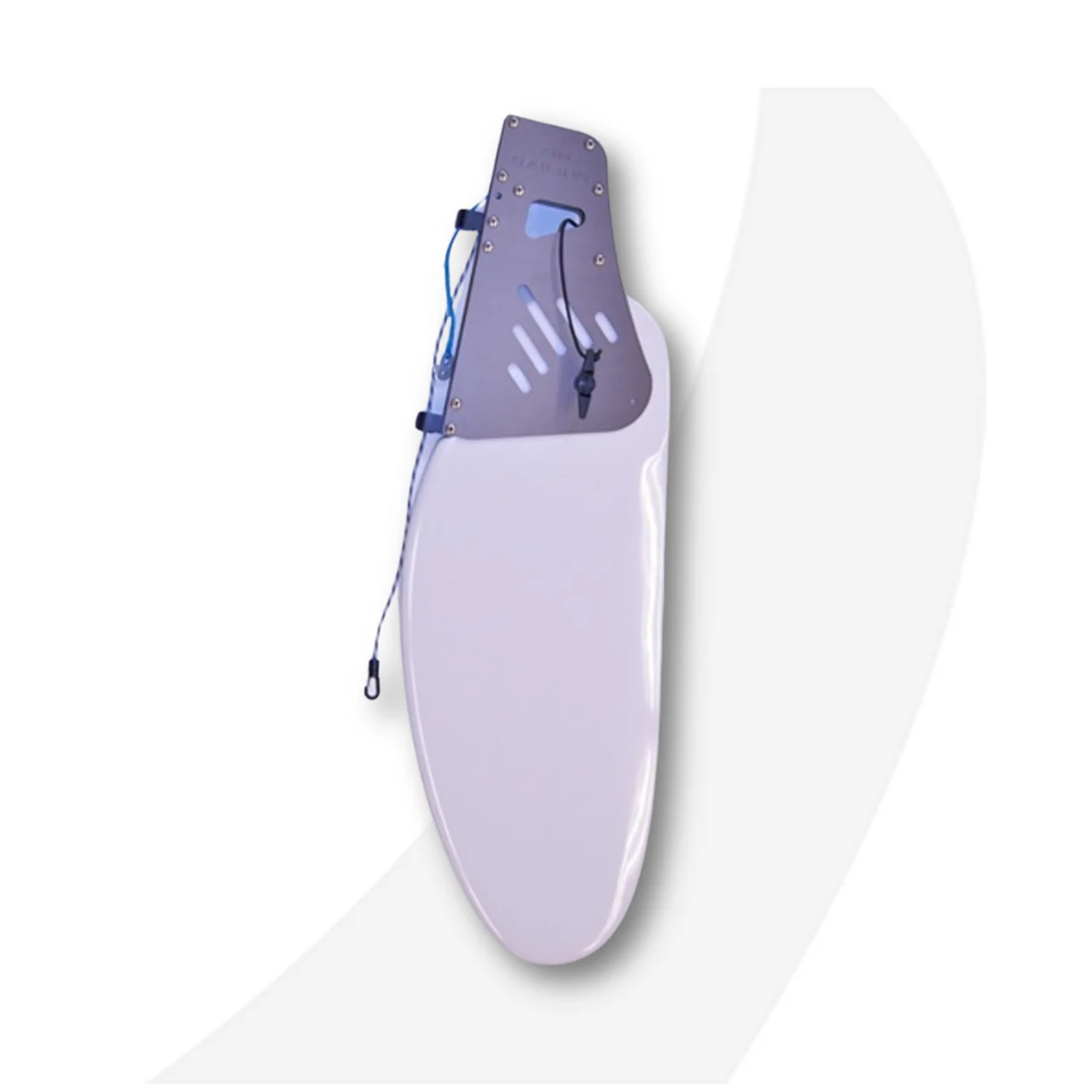 Club 420 Rudder rigged C420 WhiteV2