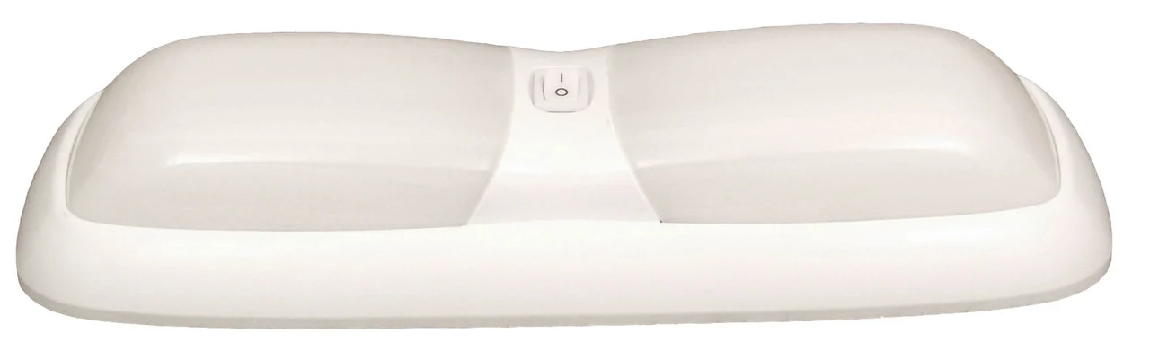 Gustafson Lighting GSAM4001 Single 12V Dome Light with Optic Clear Lens - GSAM4001