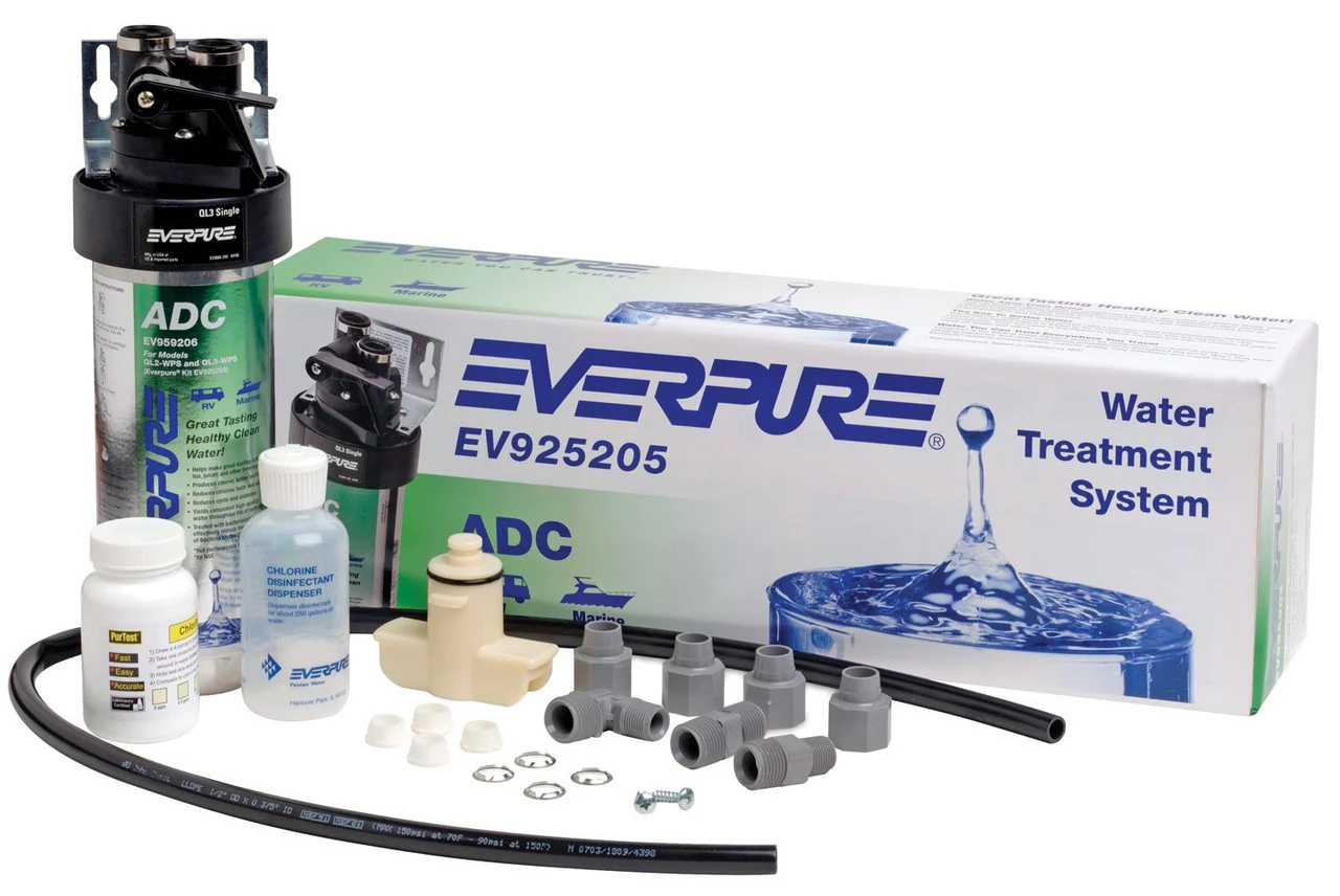 Shurflo EV925205 Everpure Complete Filtration System with P.O.P. Display - EV925205