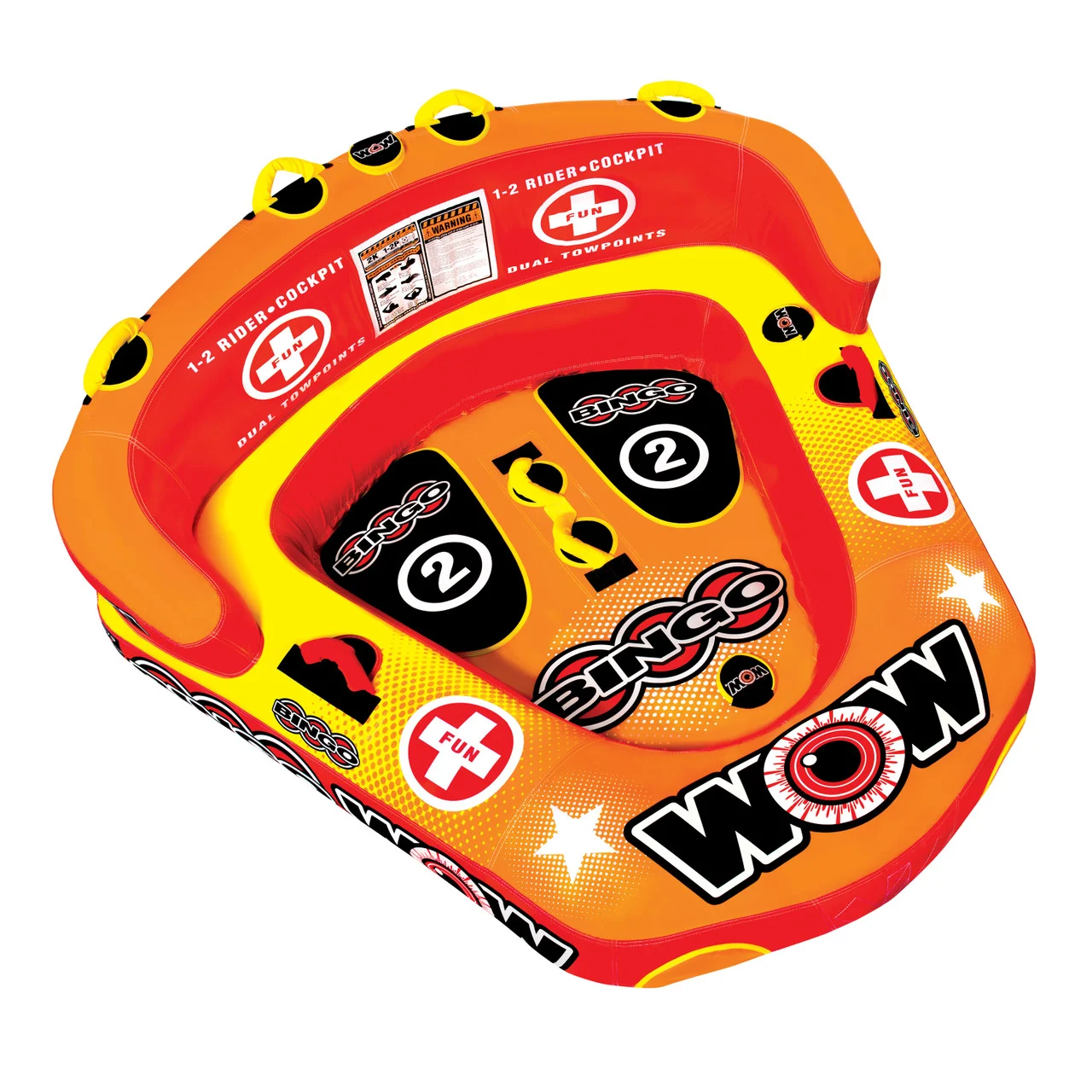 Wow Watersports 14-1060 Bingo Series Towables - 2 Rider - 14-1060