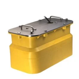 Airmar 599 Low/High Frequency - In-Hull Chirp Transducer W/O Connector