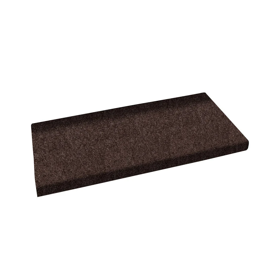 PREST-O-FIT 2-0355 Outrigger Straight RV Step Rug - 23", Chocolate Brown - 2-0355