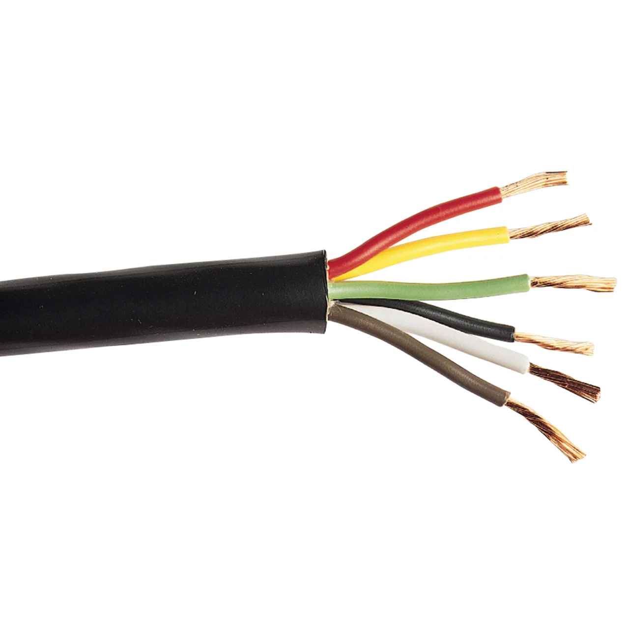 Quick Cable 234303-100 Trailer Lighting Cable - 7 Conductor/Multi, 100' - 234303-100