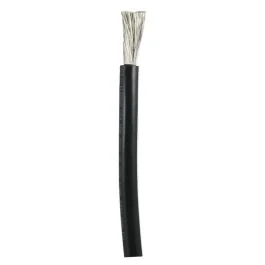 Ancor Tinned Copper Battery Cable, 3/0 Awg (81mm2) - Black - Sold By The Foot