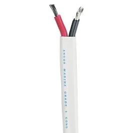 Ancor Standard Duplex Cable - Flat 12/2 Awg - 2 X 3mm² Red/Black - 100'