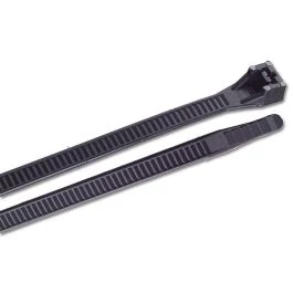 Ancor 17" Uv Black Heavy Duty Cable Zip Ties - 10 Pack