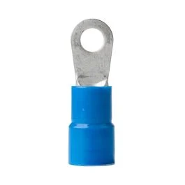 Ancor 6 Awg - 1/4" Nylon Ring Terminal - 25-Pack