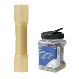 Ancor 12-10 Awg Heat Shrink Butt Connector - 200-Pieces - Jar