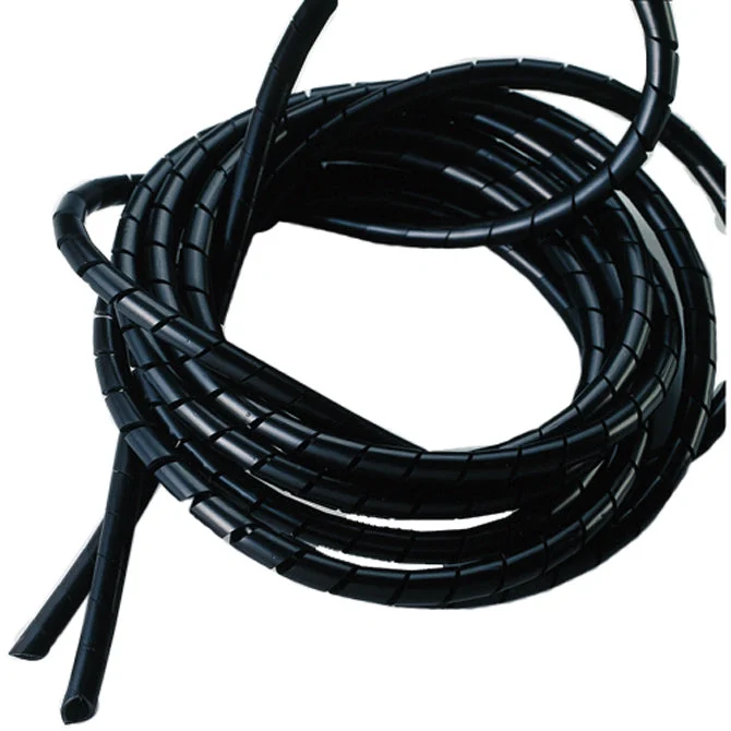Ancor Spiral Wrap Black 1/2" x 10'