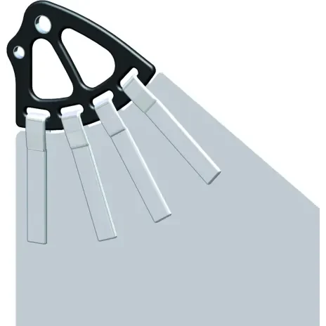 Antal Marine Hardware ANL HS22.46 #40 RACE HEADBOARD (LARGE ROACH MAINS)