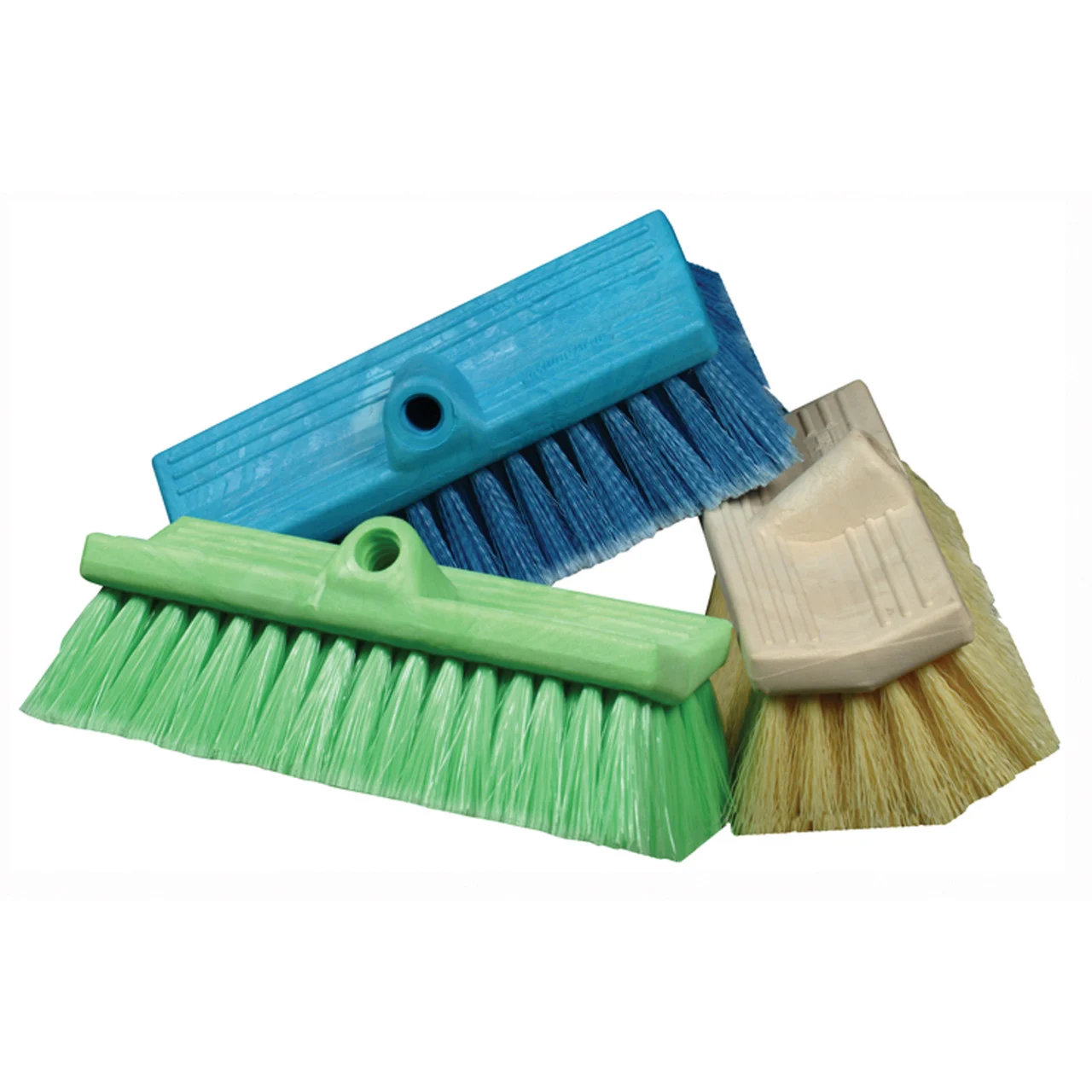 Mr. LongArm 0480 Very Soft Flow-Thru Bi-Level Brush - Green - 480
