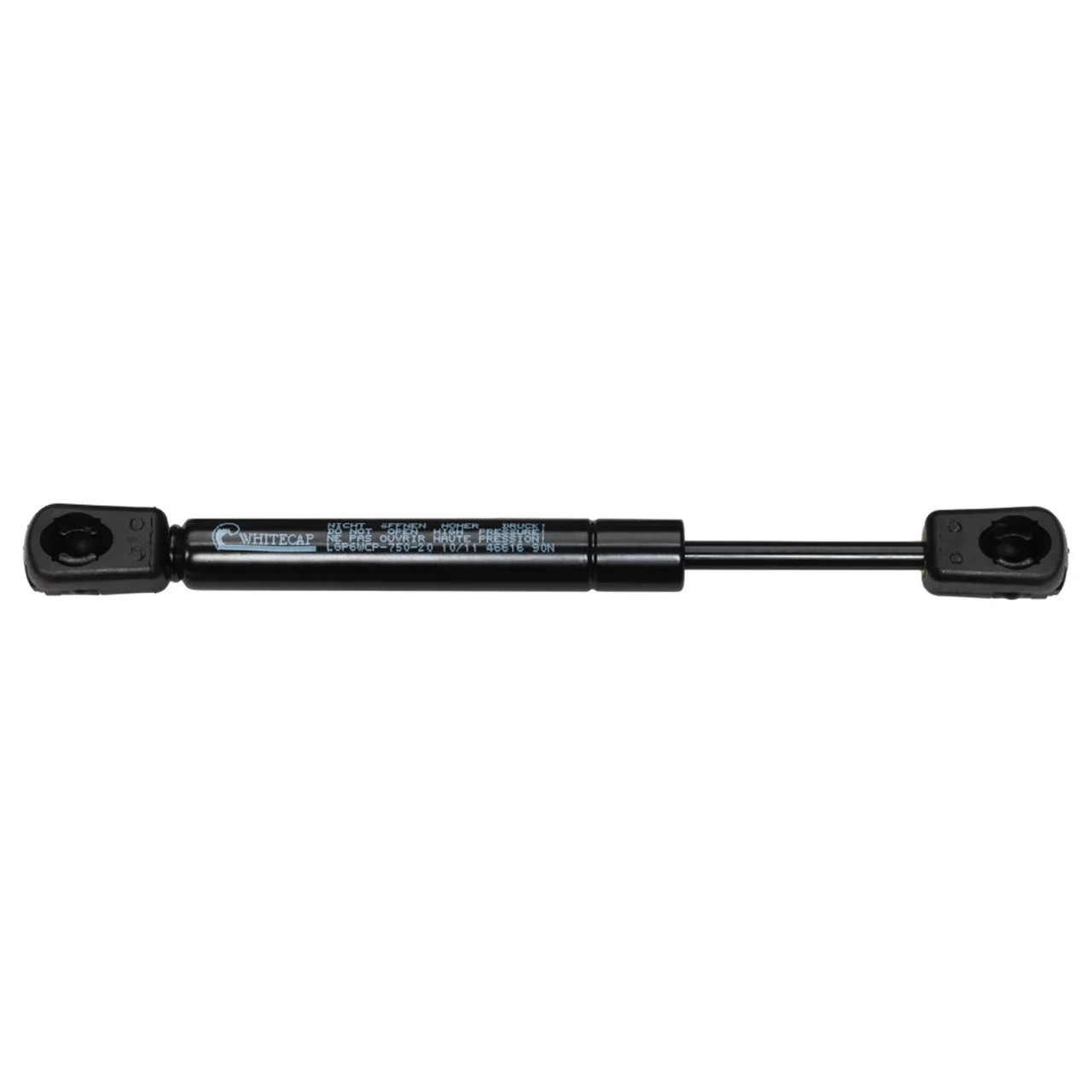 Whitecap G-3480C Black Nitrate Gas Spring - 12" to 20", 80 lbs. - G-3480C