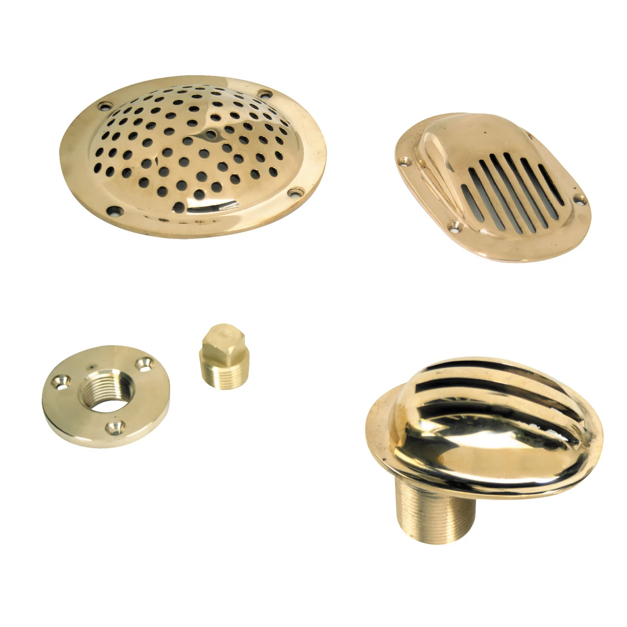 Whitecap S-5051C Bronze Garboard Drain and Plug - 2" Diameter x 1/2" Thread - S-5051C