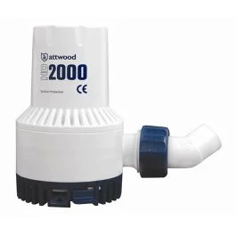 Attwood Hd2000 Heavy Duty Bilge Pump - 24v & 2000 Gph