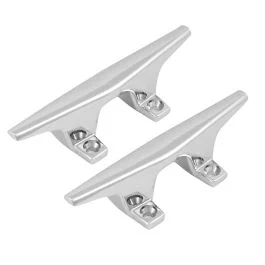 Attwood Zamak Chrome Plated Zinc Cleats - Pair - 4-1/2"