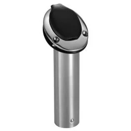 Attwood Closed End Rod Holder - 30 Degree - Black Insert
