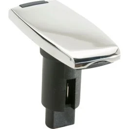 Attwood Lightarmor Plug-In Base - 2 Pin - Stainless Steel - Rectangle
