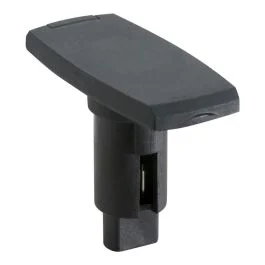 Attwood Lightarmor Plug-In Base - 3 Pin - Black - Rectangle