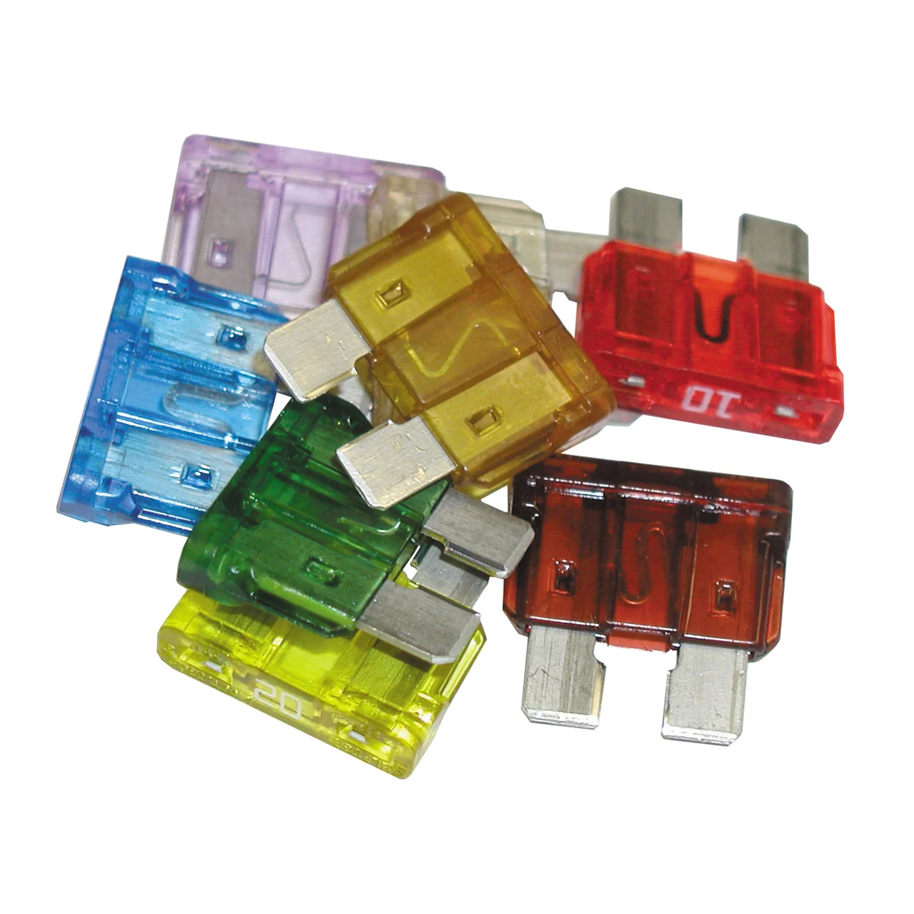WirthCo 24355 MidBlade Fuse - 5 Amp (Tan), Pack of 5 - 24355