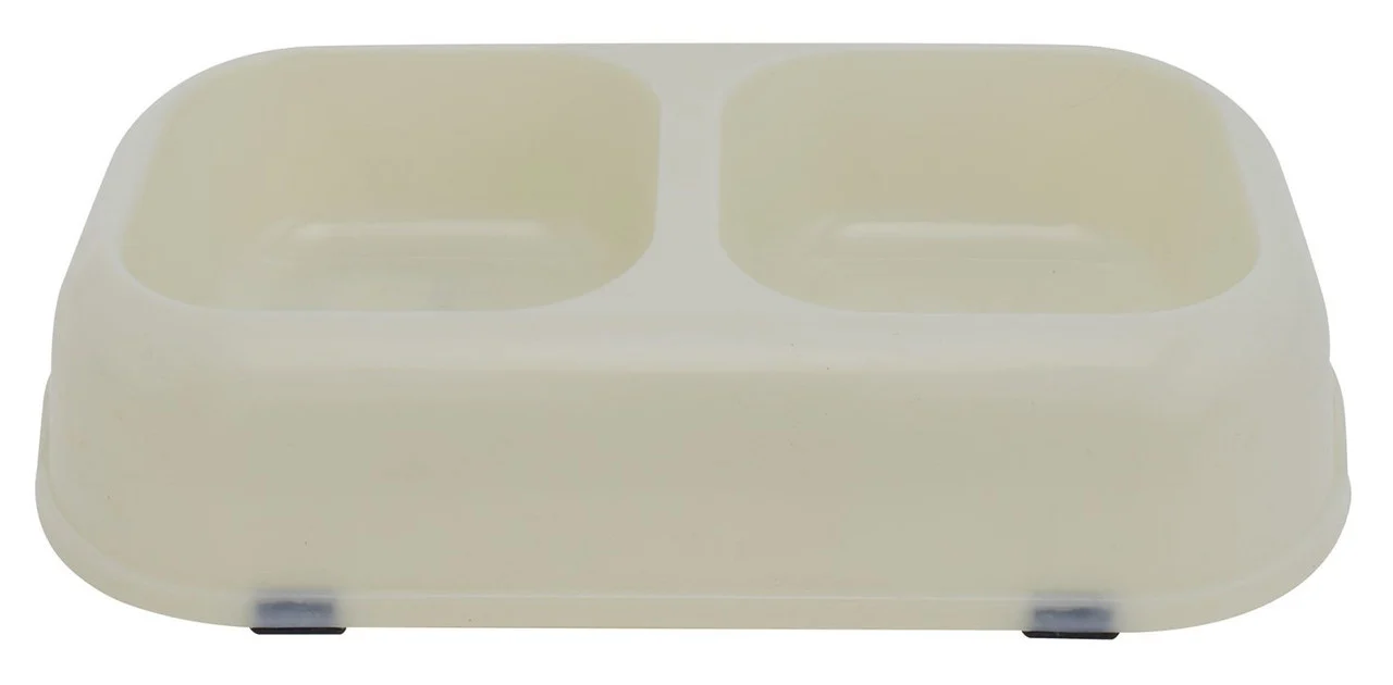 Valterra A10-2006 Glow-in-the-Dark Pet Bowl - Twin Bowl, Small - A10-2006